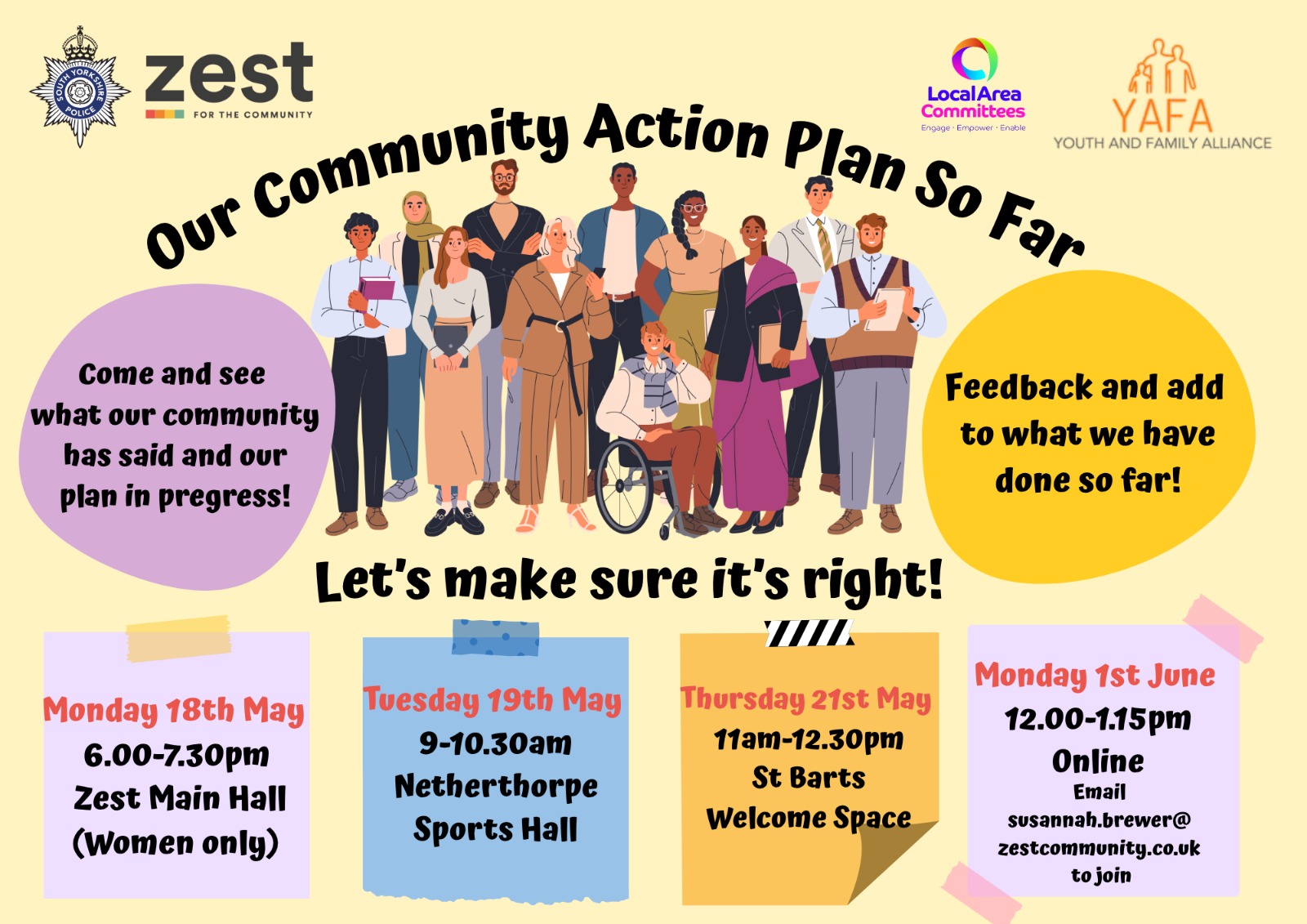 YAFA Community action plan